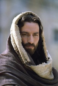 Jesus in robes