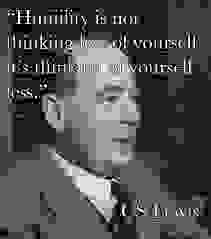 HUmility-C.S. Lewis